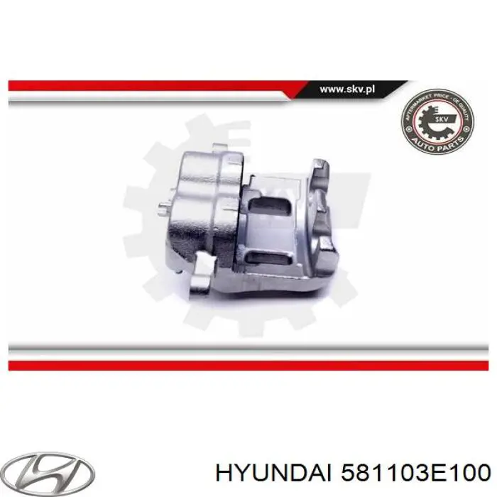 Супорт тормзной Hyundai/Kia 581103E100