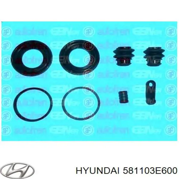 Купити 581103E600 Hyundai/Kia Супорт гальмівний передній лівий