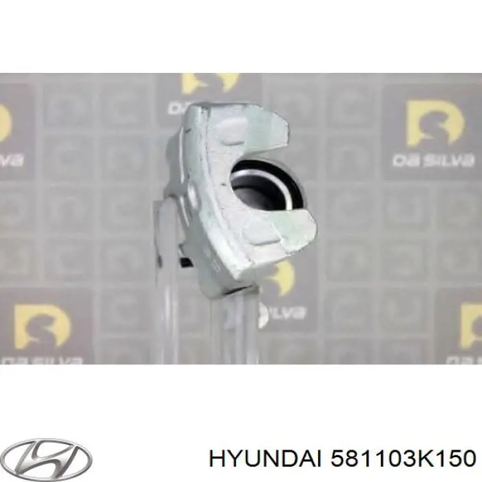 581103K150 Hyundai/Kia супорт гальмівний передній лівий