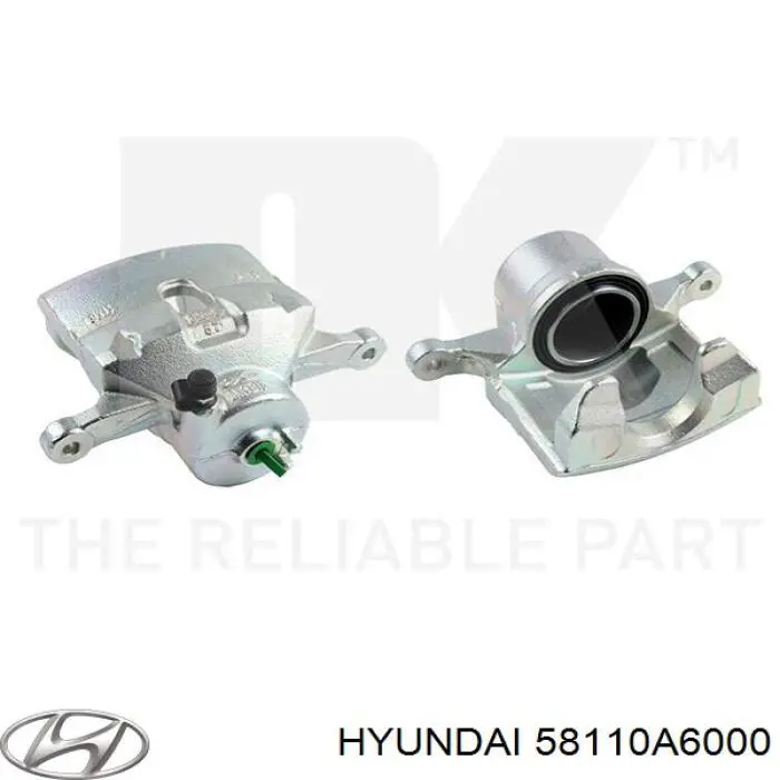 Супорт гальмівний передній лівий 58110A6000 Hyundai/Kia