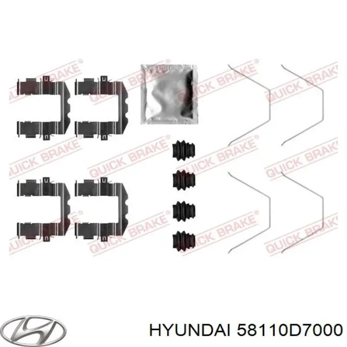  58110D7000 Hyundai/Kia