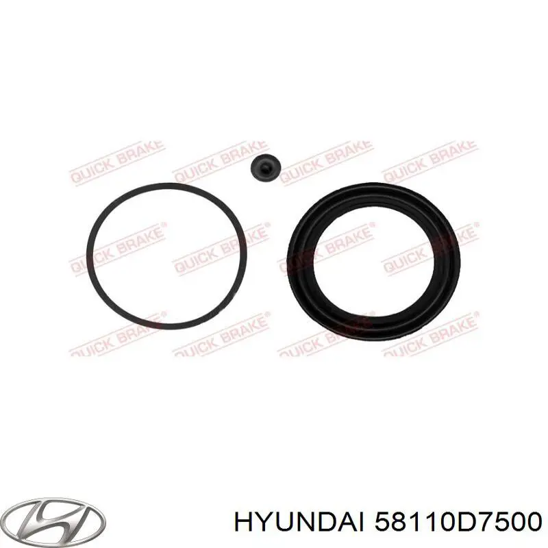 Супорт гальмівний передній лівий Hyundai/Kia 58110D7000 ціна, від 53.28 USD