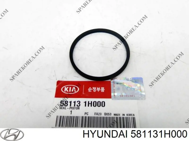 Купити 581131H000 Hyundai/Kia Ремкомплект переднього супорту