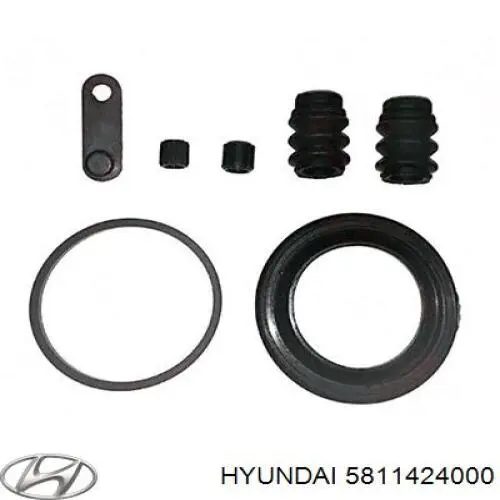 Пильник направляючої супортугальмівного, переднього Hyundai/Kia 5811424000 ціна, від 1.06 USD