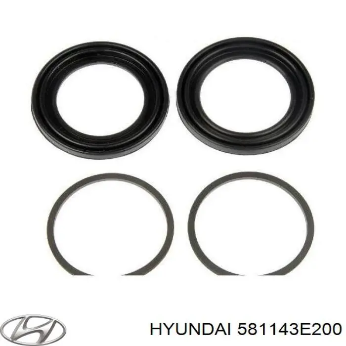581133B910 Hyundai/Kia Ремкомплект гальмівної системи
