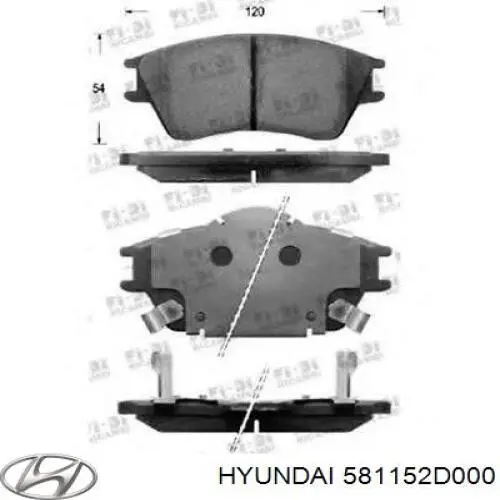  581152D000 Hyundai/Kia