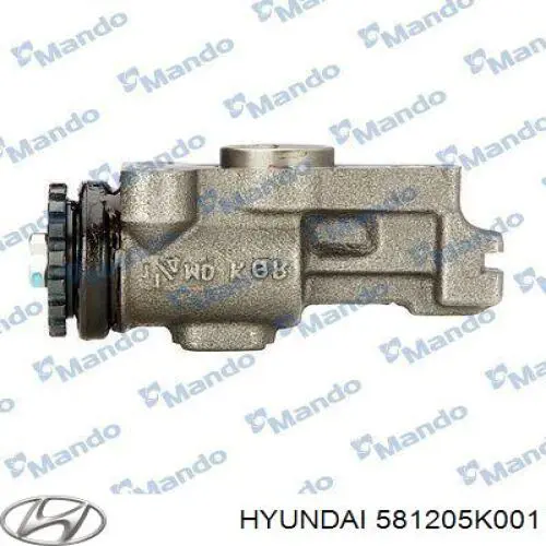 581205K001 Hyundai/Kia Робочий циліндр