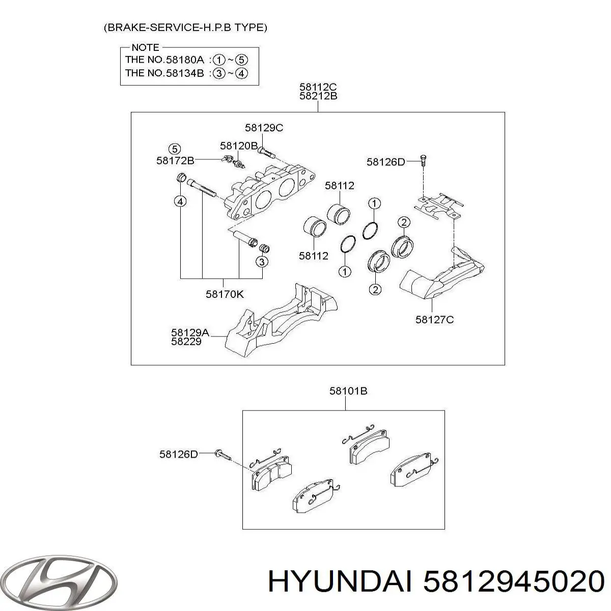  5812945020 Hyundai/Kia