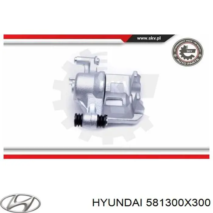 Купити 581300X300 Hyundai/Kia Супорт гальмівний передній правий