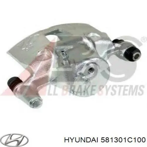 Супорт гальмівний передній правий 581301C100 Hyundai/Kia