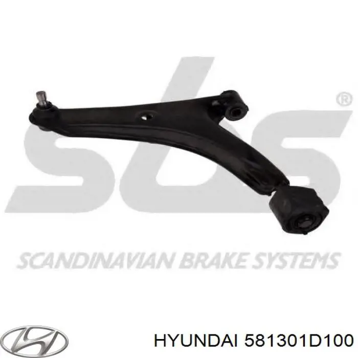 Супорт гальмівний передній правий Hyundai/Kia 581301D100 ціна, від 24.86 USD
