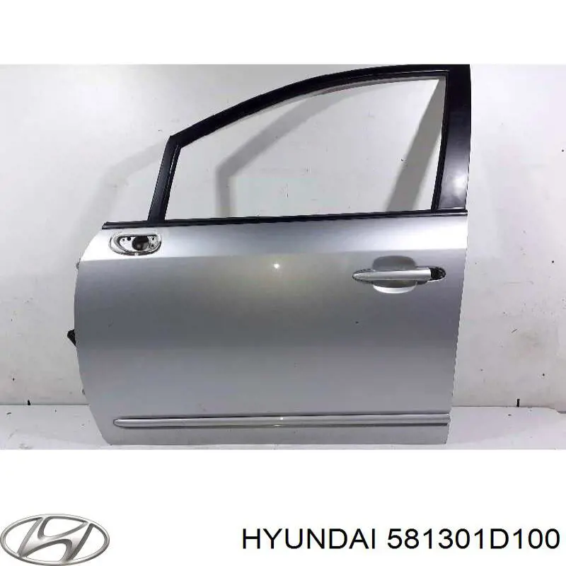 581301D100 Hyundai/Kia Супорт гальмівний передній правий