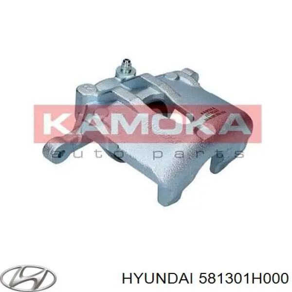 581301H000 Hyundai/Kia Супорт гальмівний передній правий