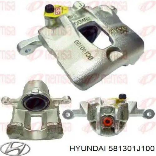 Супорт гальмівний передній правий Hyundai/Kia 581901JA10 ціна, від 47.83 USD