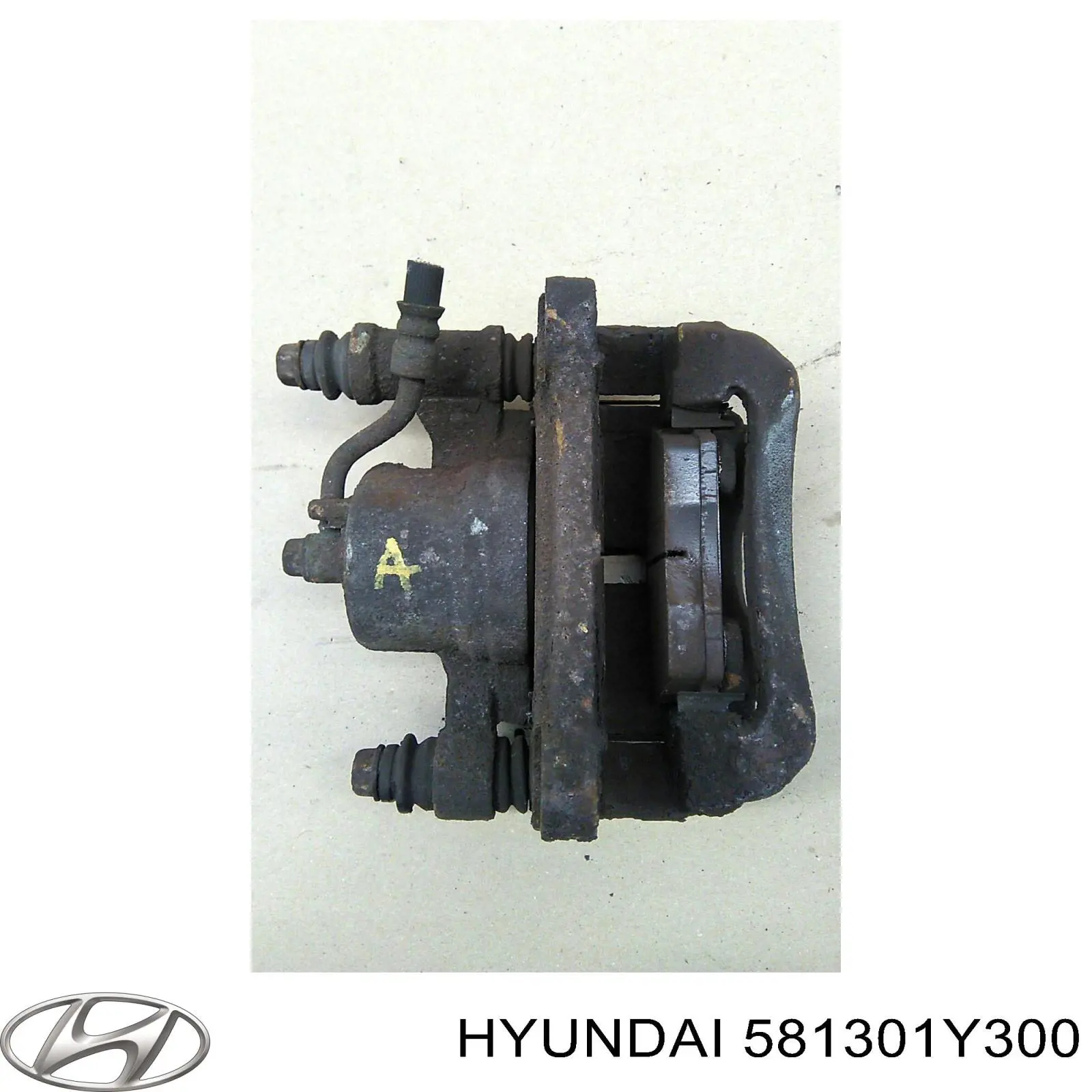 581301Y300 Hyundai/Kia супорт гальмівний передній правий