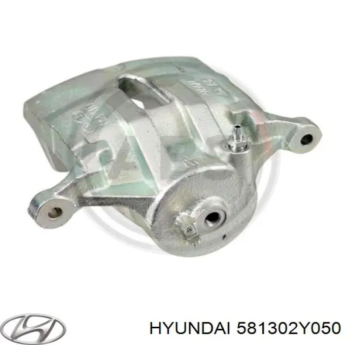 581302Y050 Hyundai/Kia Супорт гальмівний передній правий