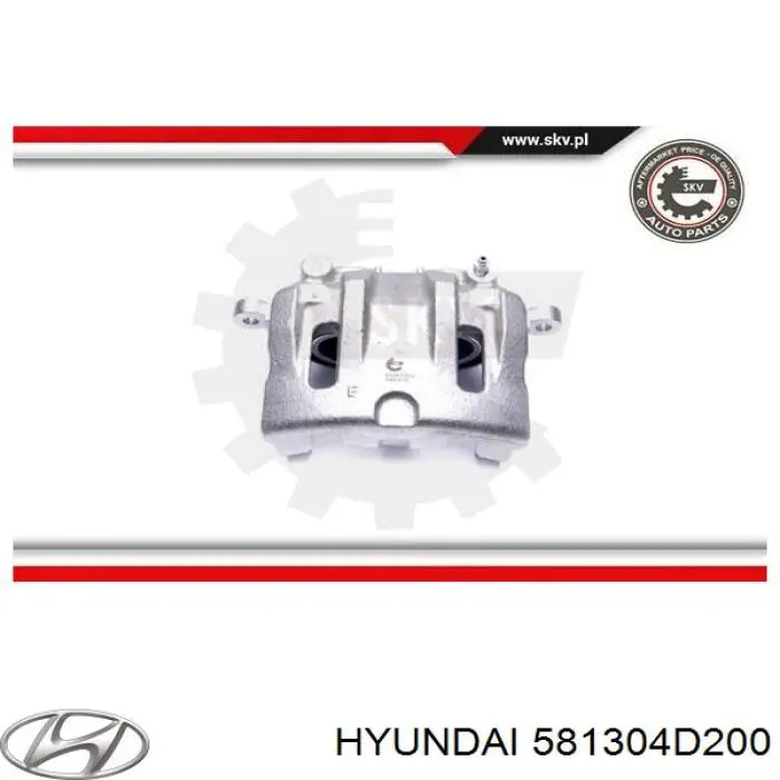 Супорт гальмівний передній правий 581304D200 Hyundai/Kia