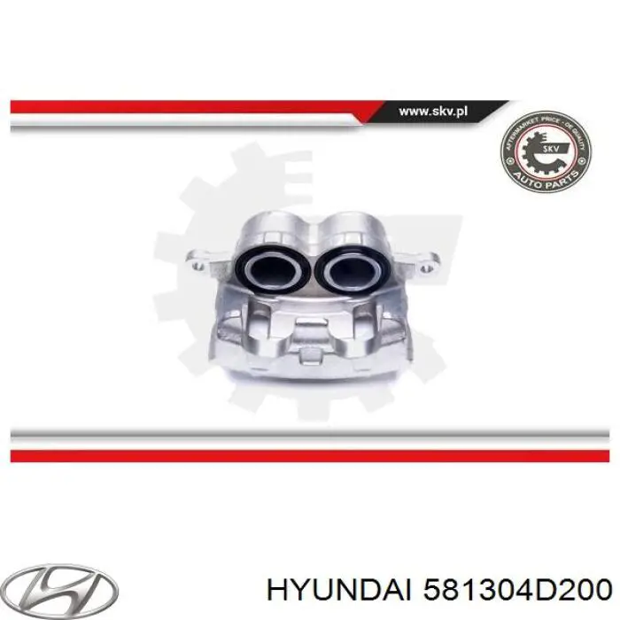 Купити 581304D200 Hyundai/Kia Супорт гальмівний передній правий