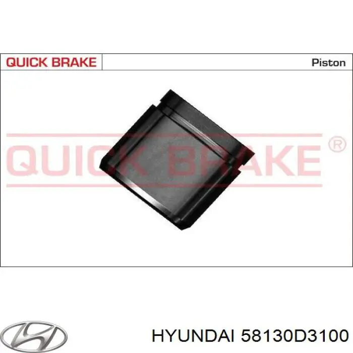 Супорт гальмівний передній правий Hyundai/Kia 58130D3100 ціна, від 62.85 USD