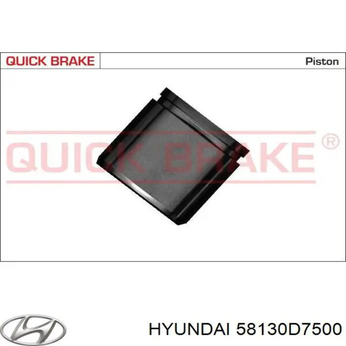 Купити 58130D7500 Hyundai/Kia Супорт гальмівний передній правий