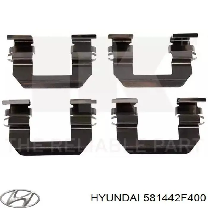  Hyundai/Kia 581442F400 ціна, від 3.26 USD