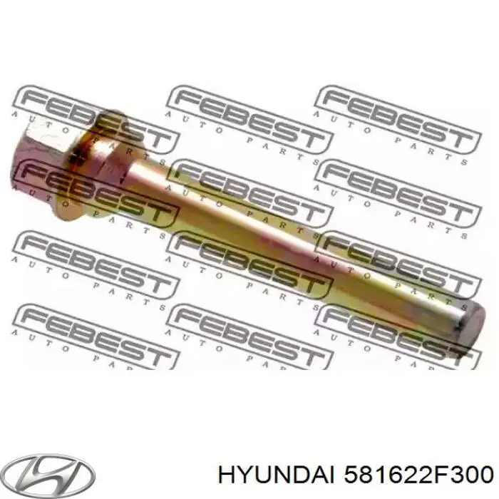 Направляюча супорту переднього, верхня Chrysler 581622F300