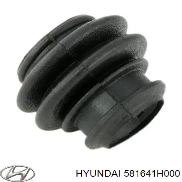 Купити 581641H000 Hyundai/Kia Пильник направляючої супортугальмівного, переднього