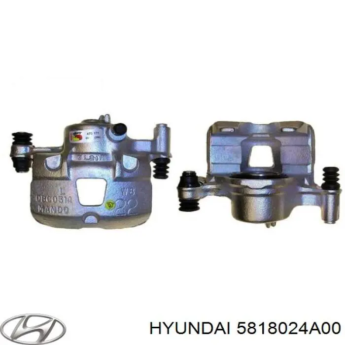 Купити 5818024A00 Hyundai/Kia Супорт гальмівний передній лівий
