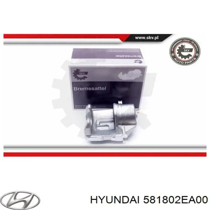Супорт гальмівний передній лівий Hyundai/Kia 581802EA00 ціна, від 19.00 USD