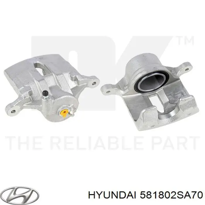 Супорт гальмівний передній лівий Hyundai/Kia 581802SA70 ціна, від 28.22 USD