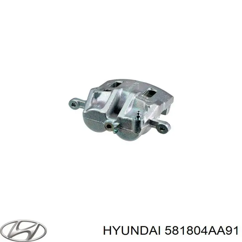 581804AA91 Hyundai/Kia супорт гальмівний передній правий