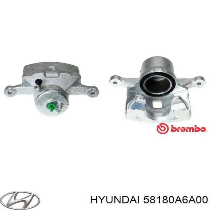 Супорт гальмівний передній лівий Hyundai/Kia 58180A6A00 ціна, від 41.77 USD