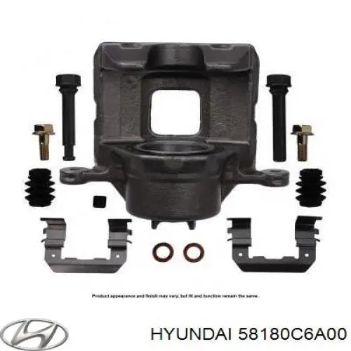 Купити 58180C6A00 Hyundai/Kia Супорт гальмівний передній лівий