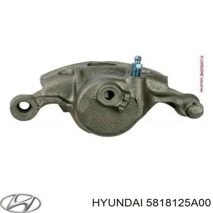 5818125A00 Hyundai/Kia супорт гальмівний передній правий