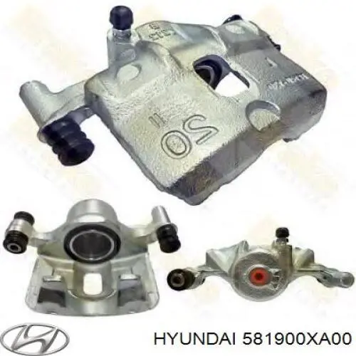 581900XA00 Hyundai/Kia супорт гальмівний передній правий