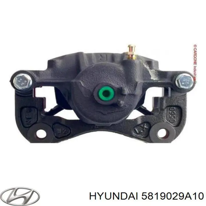 5819029A10 Hyundai/Kia супорт гальмівний передній правий
