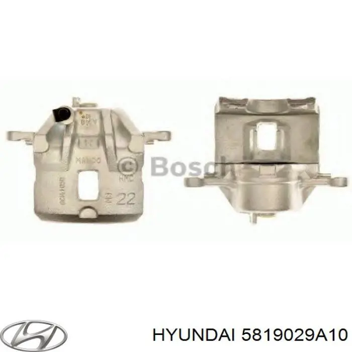 Супорт гальмівний передній правий 581302D500 Hyundai/Kia