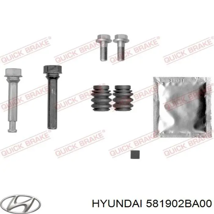 Купити 581902BA00 Hyundai/Kia Супорт гальмівний передній правий