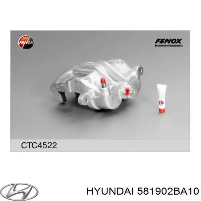Супорт гальмівний передній правий 581902BA10 Hyundai/Kia
