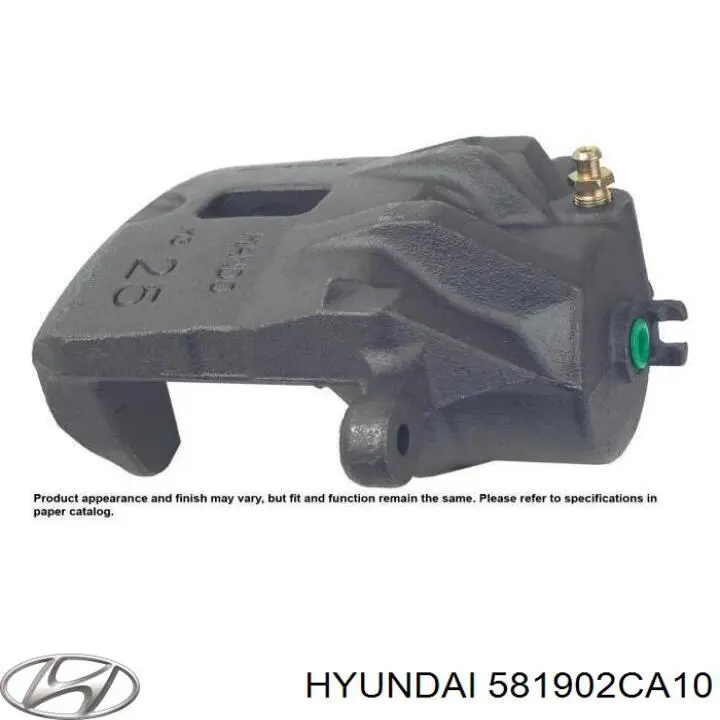 581902CA10 Hyundai/Kia Супорт гальмівний передній правий