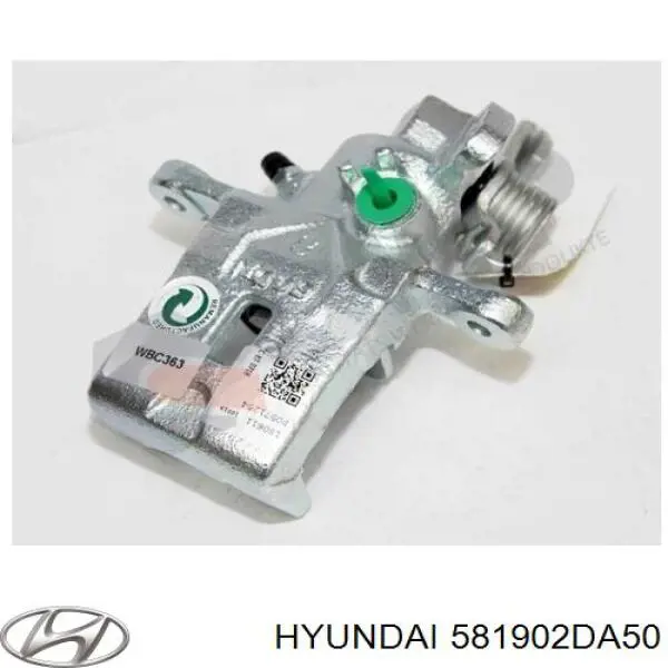 581302D600 Hyundai/Kia Супорт гальмівний передній правий