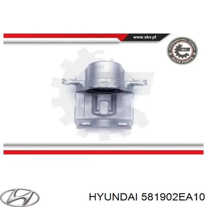 Купити 581902EA10 Hyundai/Kia Супорт гальмівний передній правий