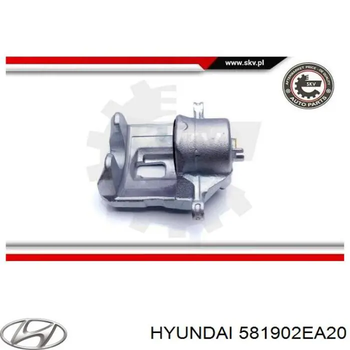 Супорт гальмівний передній правий Hyundai/Kia 581902EA20 ціна, від 20.75 USD