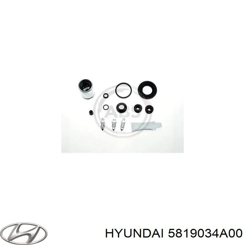 Супорт гальмівний передній правий Hyundai/Kia 5819034A00 ціна, від 28.53 USD