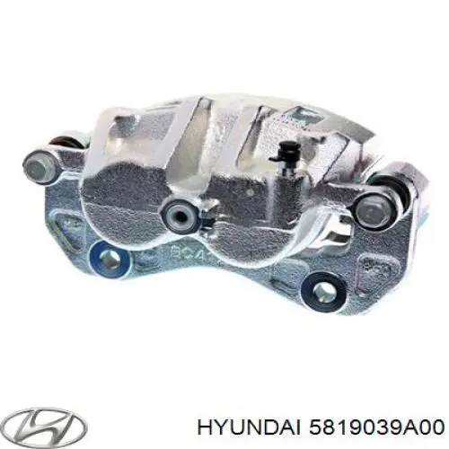 Супорт гальмівний передній правий 5819039A00 Hyundai/Kia