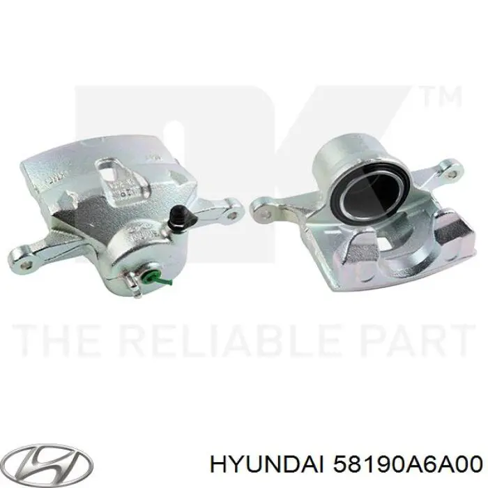 Супорт гальмівний передній правий Hyundai I30 (GDH) (Хендай Ай 30)