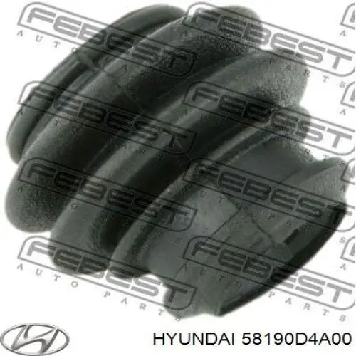 Купити 58190D4A00 Hyundai/Kia Супорт гальмівний передній правий
