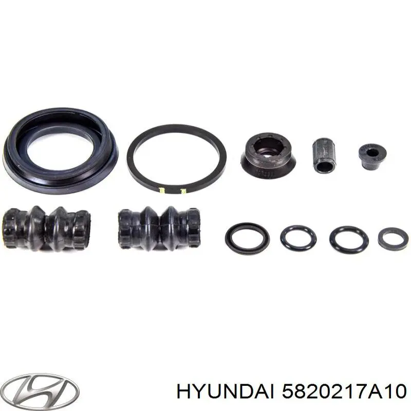 Ремкомплект супорту гальмівного заднього Hyundai/Kia 5820217A10 ціна, від 11.11 USD