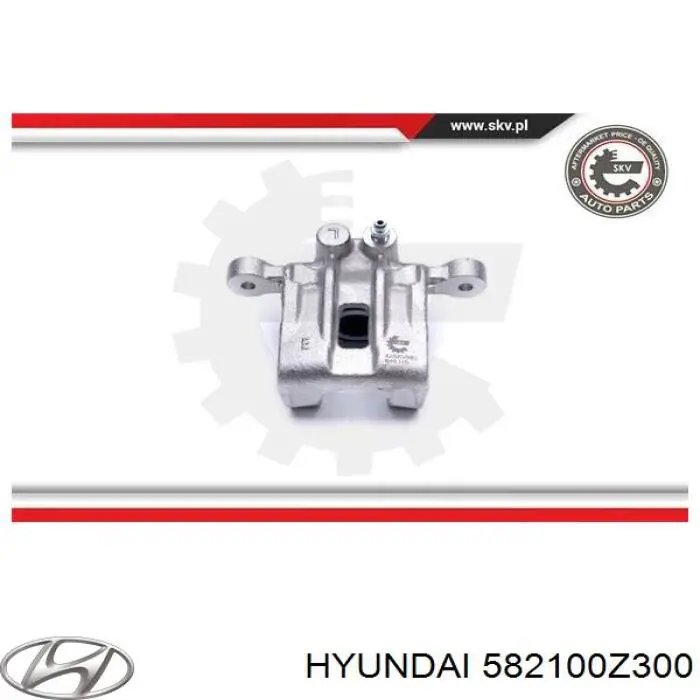 Супорт задній лівий 582100Z300 Hyundai/Kia
