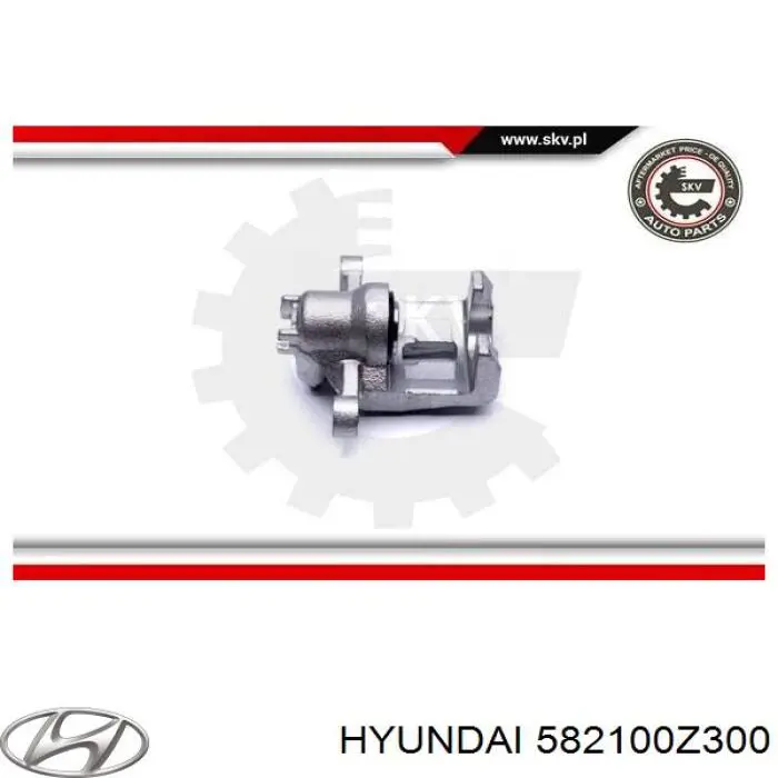 Купити 582100Z300 Hyundai/Kia Супорт задній лівий